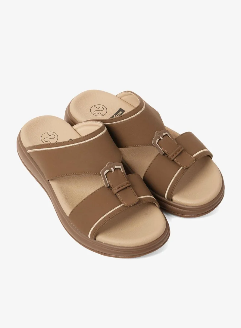 كومفورت بلس صنادل رجالي مريحة بلس أدابت بني